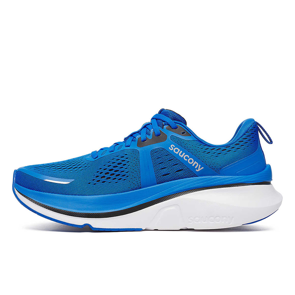 saucony Guide 18 Herren Stabilität- Laufschuh - Skydiver | Black
