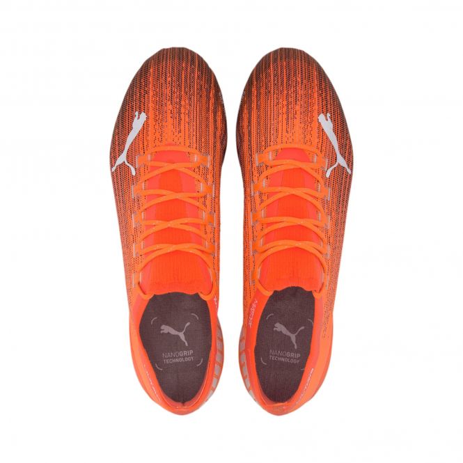 Puma ULTRA 1.1 MxSG Stollenschuh shocking orange schwarz Puma ULTRA 1.1 MxSG Stollenschuh shocking orange schwarz