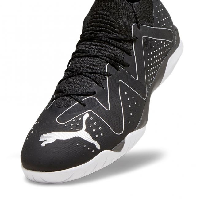 Puma FUTURE MATCH IT Hallenschuh - black silver Puma FUTURE MATCH IT Hallenschuh - black silver