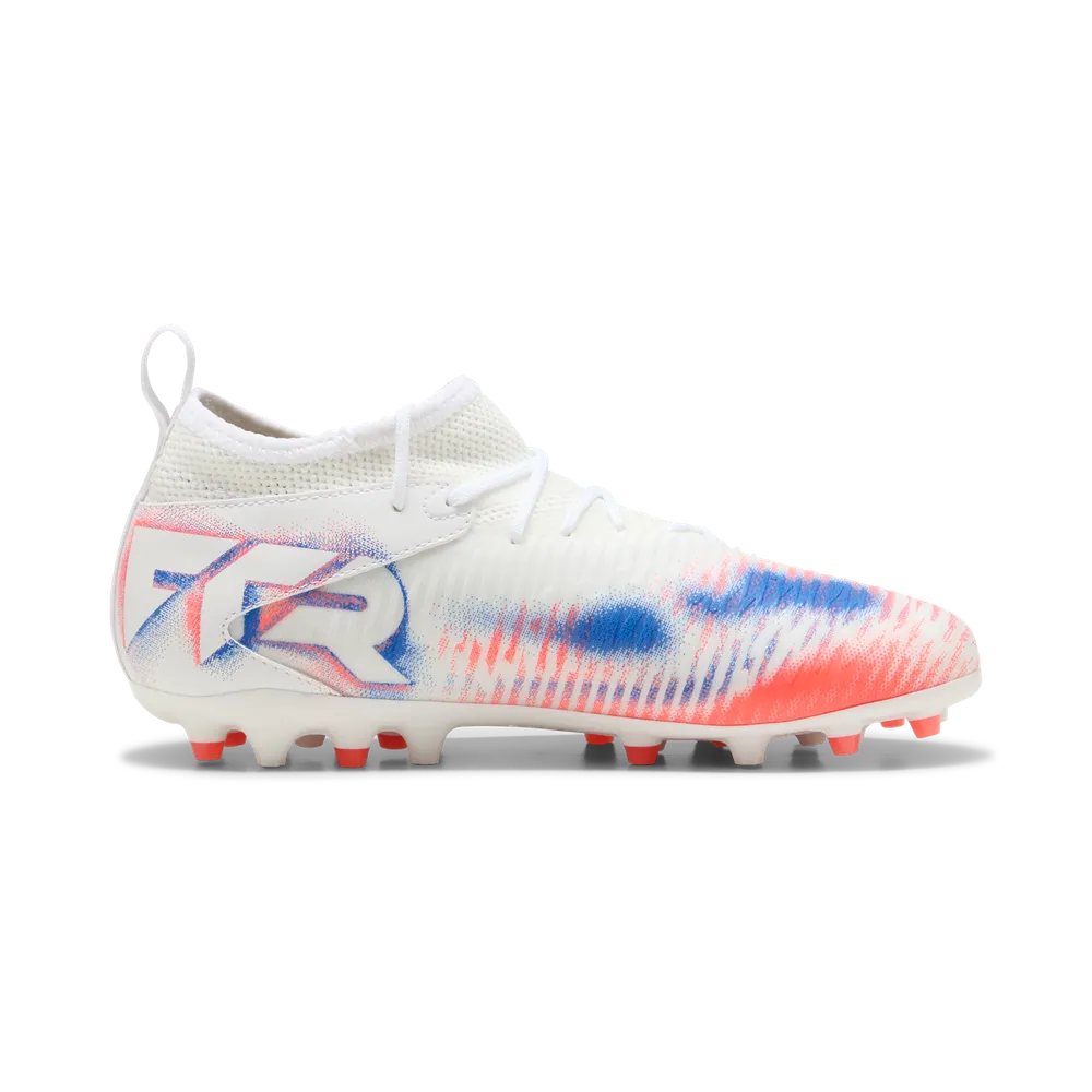 Puma FUTURE 8 MATCH MG Jr Fußballschuhe Kinder – White/Black/Glowing Red Puma FUTURE 8 MATCH MG Jr Fußballschuhe Kinder – White/Black/Glowing Red