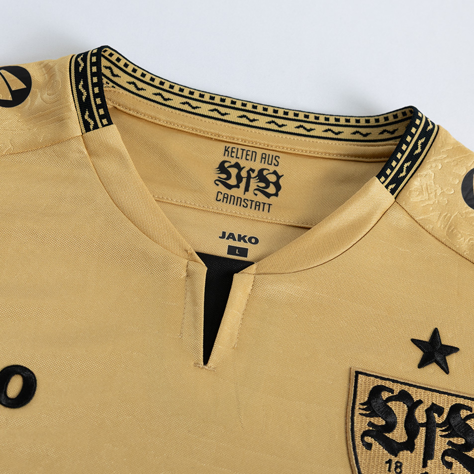 JAKO VfB Stuttgart 3rd Trikot 2026/27 für Kinder – Gold 