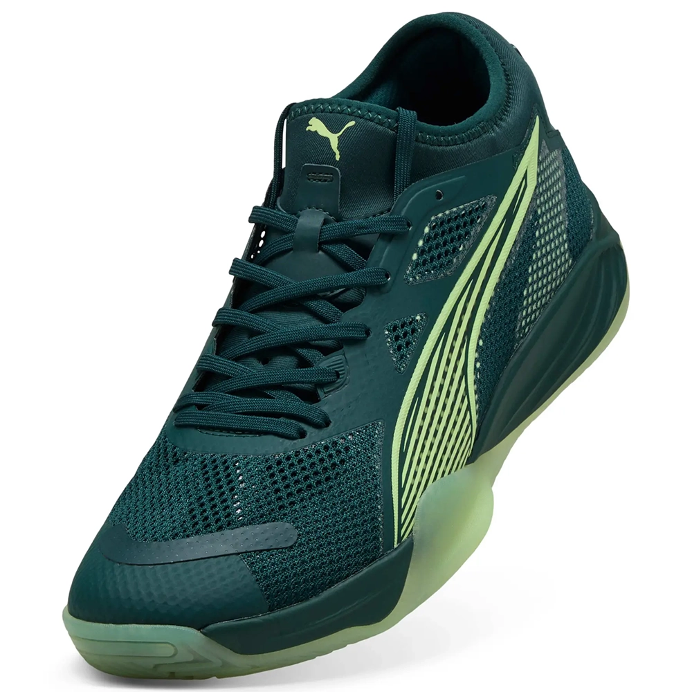 PUMA Eliminate NITRO™ SQD 4 Green/Fizzy Light - Hallenschuhe Herren PUMA Eliminate NITRO™ SQD 4 Green/Fizzy Light - Hallenschuhe Herren