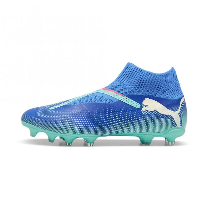 Puma FUTURE 7 MATCH+ LL FG/AG Fussballschuh - Bluemazing White-Electric Peppermint Puma FUTURE 7 MATCH+ LL FG/AG Fussballschuh - Bluemazing White-Electric Peppermint