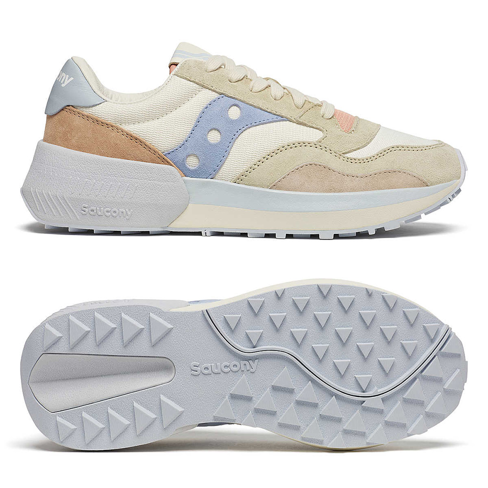 Saucony Jazz NXT Premium Damen Sneaker - Vanilla | Sky Saucony Jazz NXT Premium Damen Sneaker - Vanilla | Sky