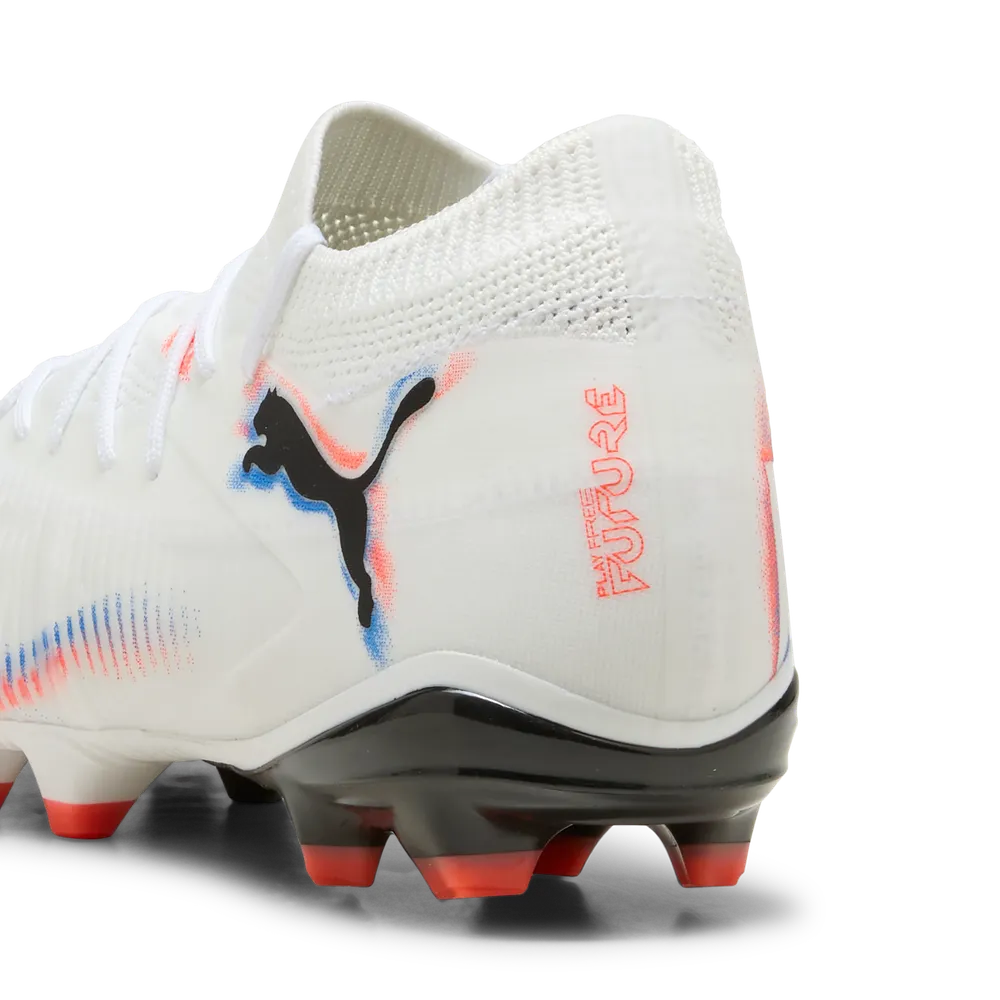 Puma FUTURE 8 MATCH FG/AG Fußballschuhe Damen – White/Black Glowing Red Puma FUTURE 8 MATCH FG/AG Fußballschuhe Damen – White/Black Glowing Red