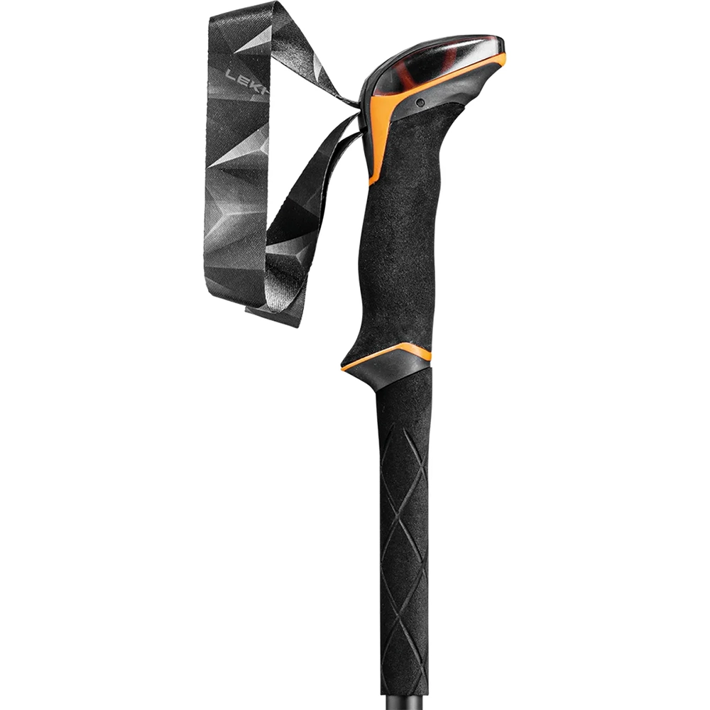 LEKI Makalu Lite Trekkingstock – orange/black/dark anthracite LEKI Makalu Lite Trekkingstock – orange/black/dark anthracite