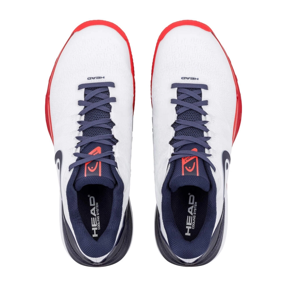 HEAD Revolt Pro 5.0 Clay Herren Tennisschuh - white/navy