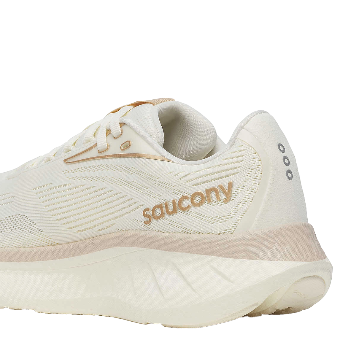 saucony Ride 18 Damen Neutral-Laufschuh - VANILLA