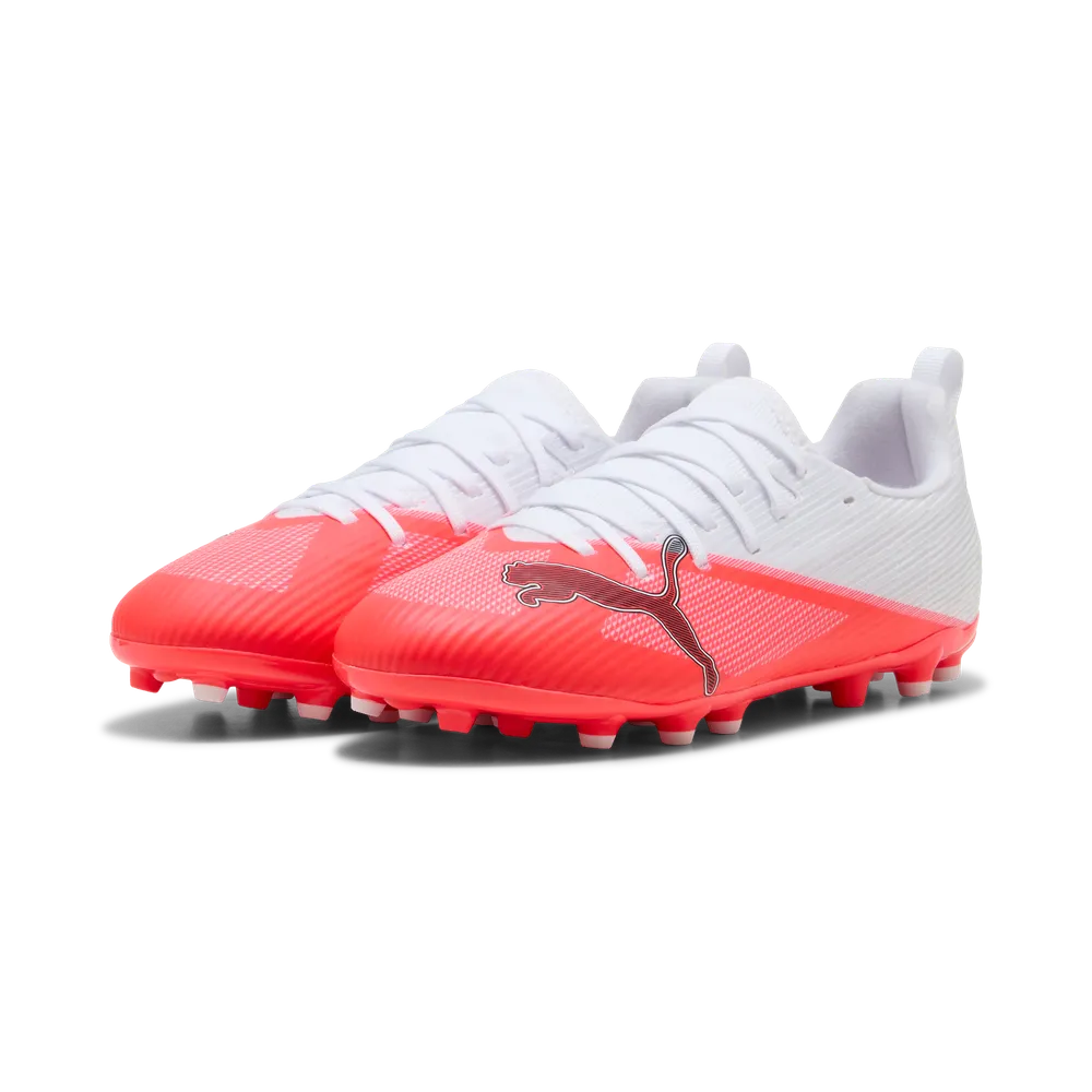 Puma ULTRA 7 MATCH MG Fußballschuhe Kinder – Ultra Red / Black / White