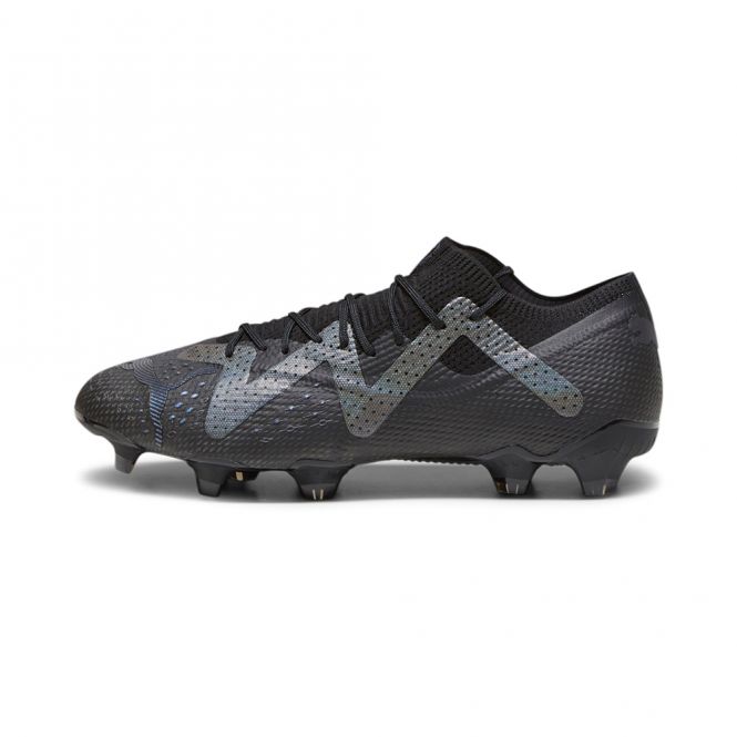 Puma FUTURE ULTIMATE Low FG/AG Fussballschuh - black silver Puma FUTURE ULTIMATE Low FG/AG Fussballschuh - black silver