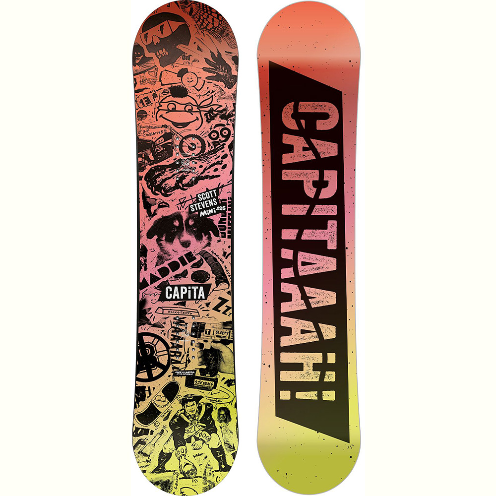 CAPiTA SCOTT STEVENS MINI Kinder Snowboard 2025 CAPiTA SCOTT STEVENS MINI Kinder Snowboard 2025