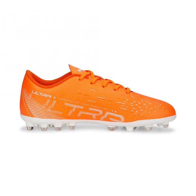 Puma ULTRA PLAY MG JR Rasen + Kunstrasenschuh - orange white blue glimmer Puma ULTRA PLAY MG JR Rasen + Kunstrasenschuh - orange white blue glimmer