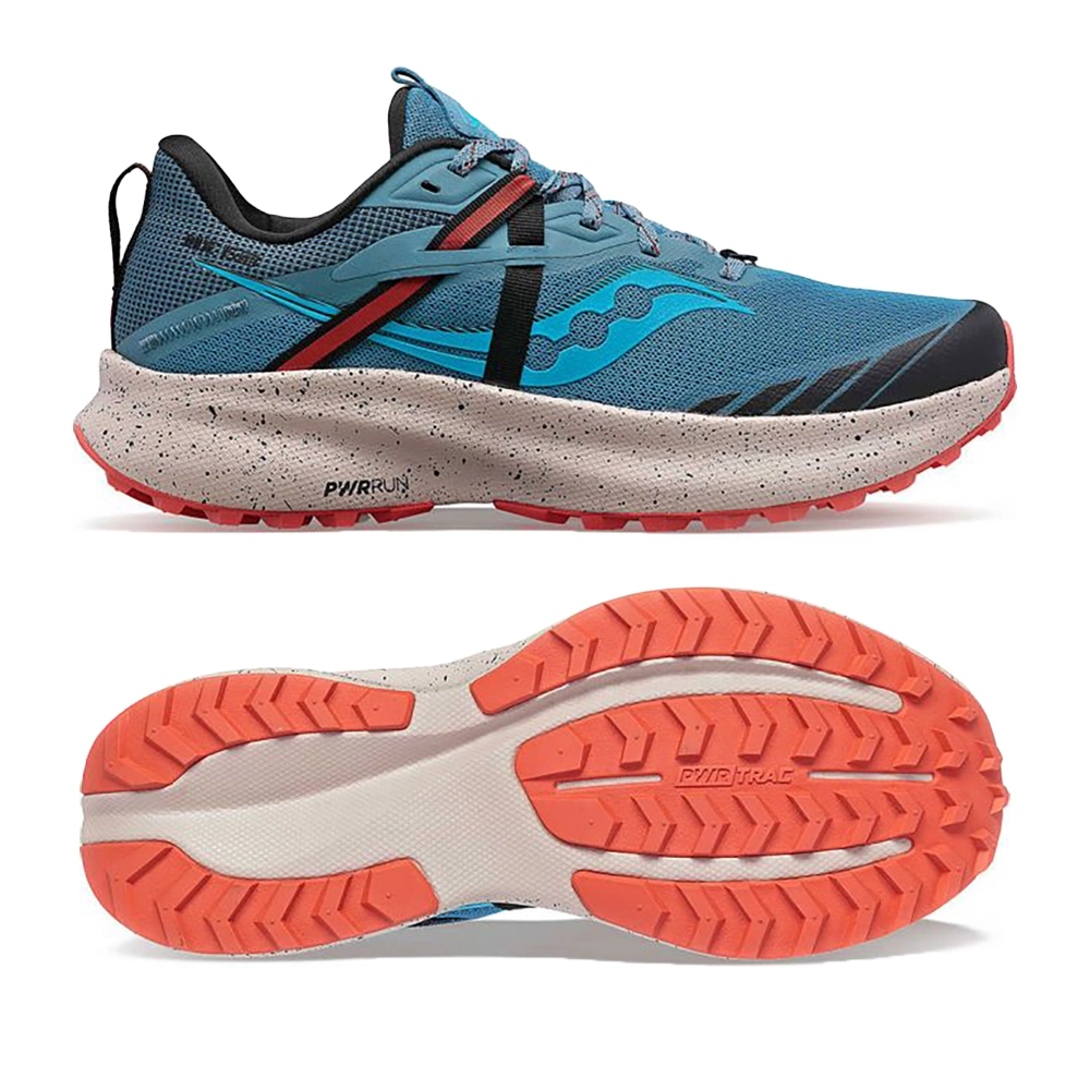 saucony Ride 15 TR Damen Trekking- Laufschuh - MIST/EMBER saucony Ride 15 TR Damen Trekking- Laufschuh - MIST/EMBER