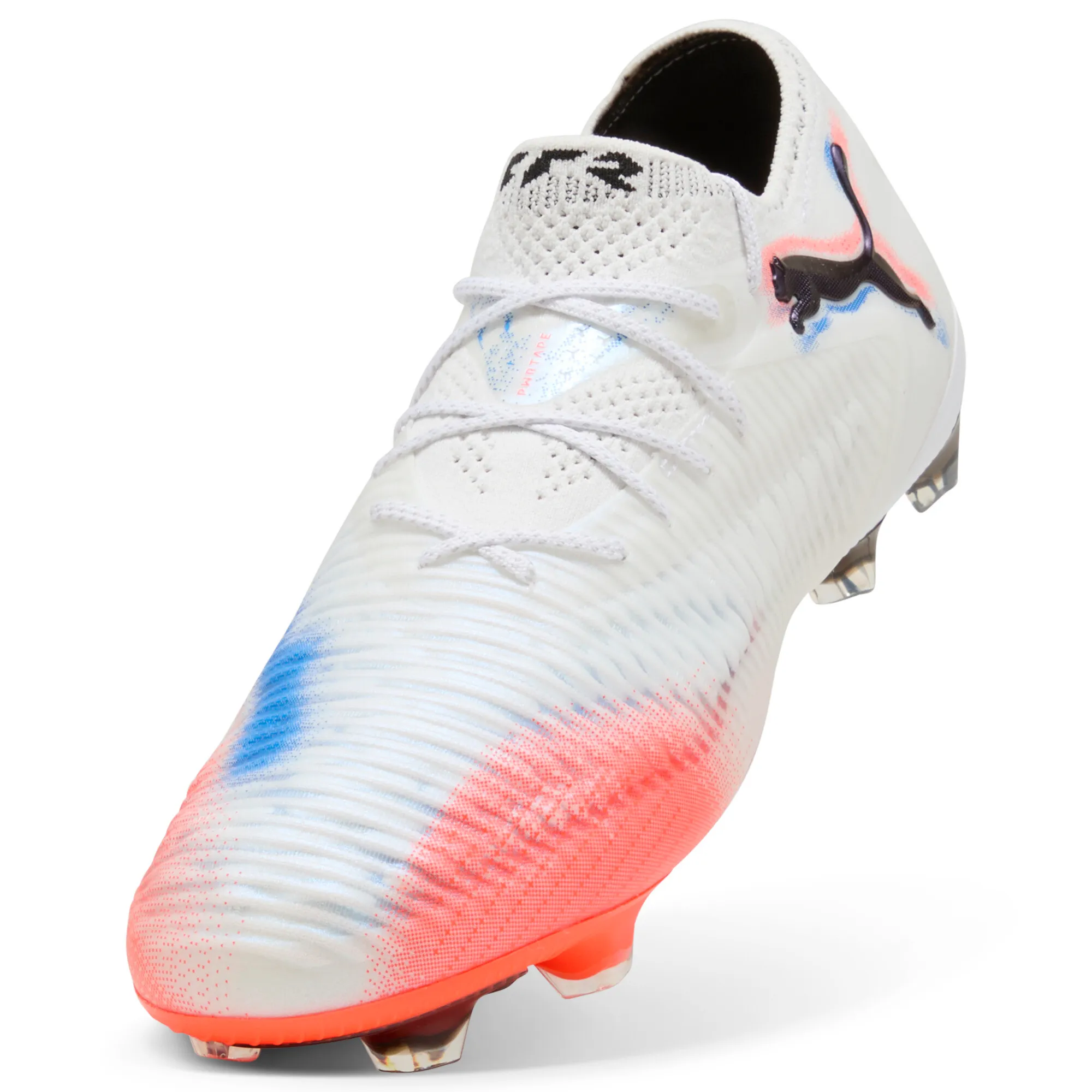 Puma FUTURE 8 ULTIMATE LOW FG Fußballschuhe Unisex – White Black Glowing Red Puma FUTURE 8 ULTIMATE LOW FG Fußballschuhe Unisex – White Black Glowing Red