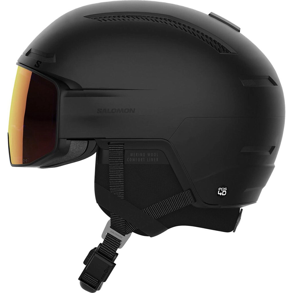 Salomon DRIVER PRIME SIGMA PLUS Ski- & Snowboardhelm - Black 