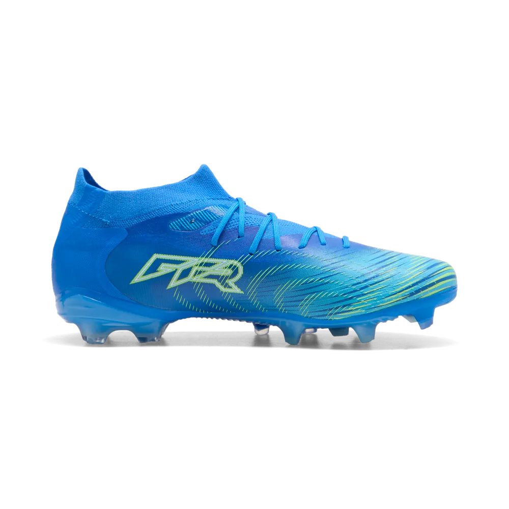 Puma FUTURE 9 MATCH FG/AG Fußballschuhe – Ultra Blue / White / Luminous Blue / Black