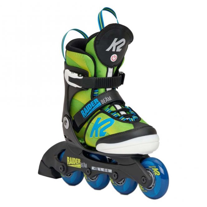 K2 Raider Beam Inline Skate für Jungen Green/Blue