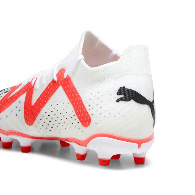Puma FUTURE MATCH FG/AG WN's Damen Fussballschuh - white black fire red Puma FUTURE MATCH FG/AG WN's Damen Fussballschuh - white black fire red