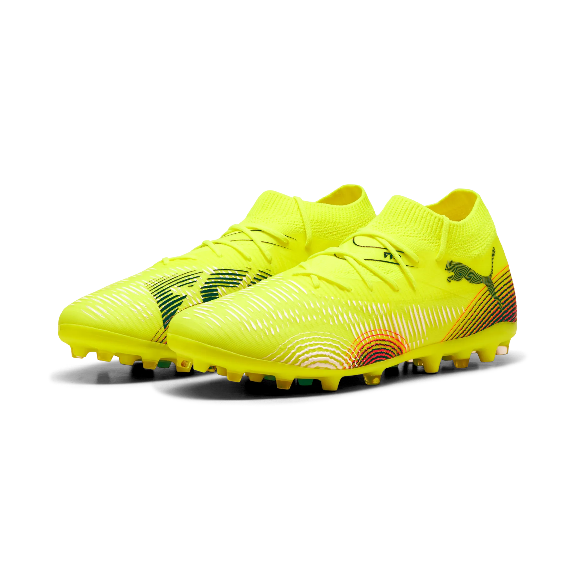 Puma FUTURE 8 MATCH MG Fußballschuhe Unisex – Yellow Alert
