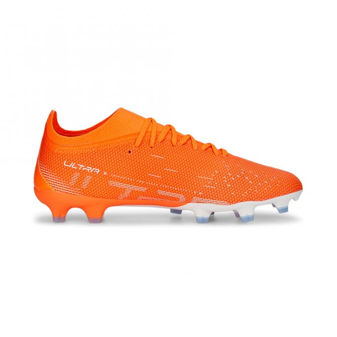 Puma ULTRA MATCH FG/AG Fussballschuh - ultra orange white blue glimmer Puma ULTRA MATCH FG/AG Fussballschuh - ultra orange white blue glimmer