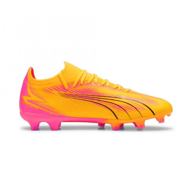 Puma ULTRA MATCH FG/AG Fussballschuh - Sun Stream/Black Sunset Glow Puma ULTRA MATCH FG/AG Fussballschuh - Sun Stream/Black Sunset Glow
