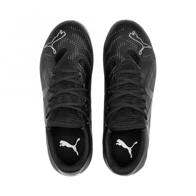 Puma FUTURE PLAY FG/AG Jr Fussballschuh - black white