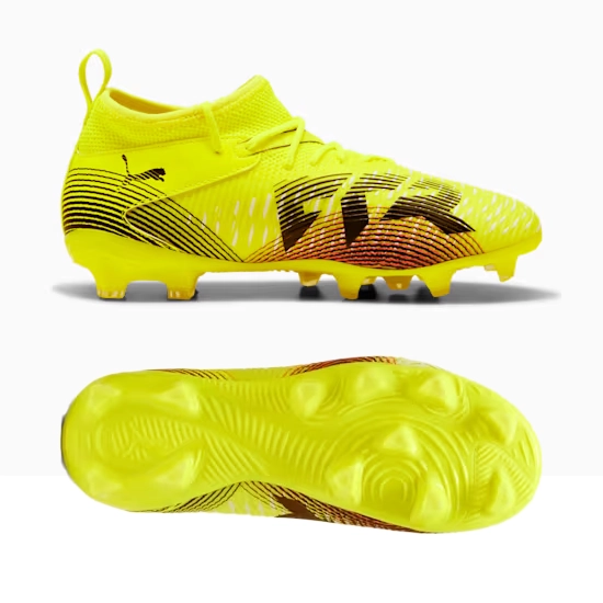 Puma FUTURE 8 MATCH FG/AG Fußballschuhe Teenager - Yellow Alert