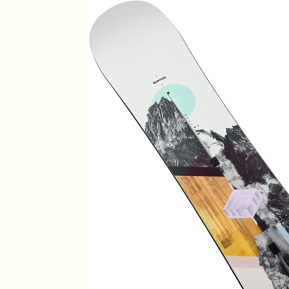 Burton Hideaway Flat-Top All-Mountain Snowboard Damen 2025  Burton Hideaway Flat-Top All-Mountain Snowboard Damen 2025