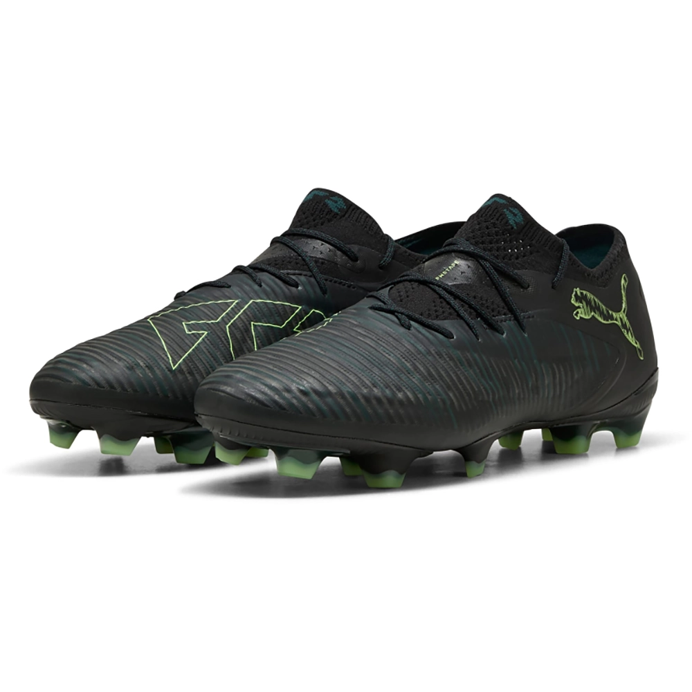 Puma FUTURE 8 ULTIMATE LOW FG Fußballschuhe - Black/Fizzy Green Puma FUTURE 8 ULTIMATE LOW FG Fußballschuhe - Black/Fizzy Green