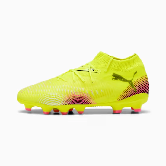 Puma FUTURE 8 PRO FG/AG Fußballschuhe Teenager - Yellow Alert