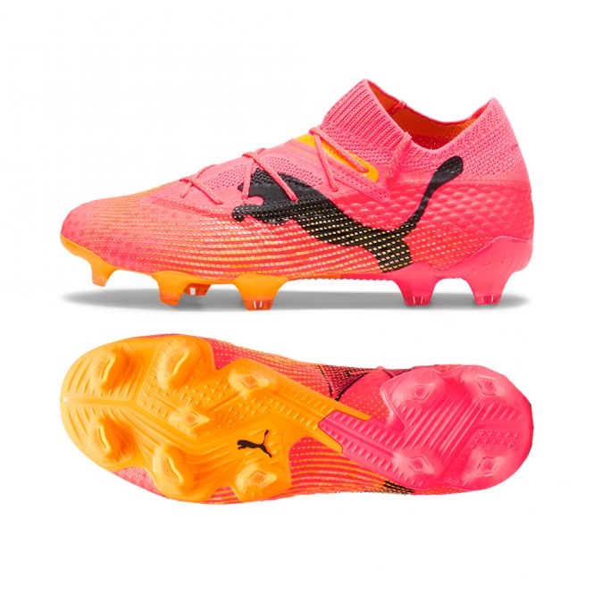 Puma FUTURE 7 ULTIMATE FG/AG WN's Damen Fussballschuh - Sunset Glow/Black Sun Stream Puma FUTURE 7 ULTIMATE FG/AG WN's Damen Fussballschuh - Sunset Glow/Black Sun Stream