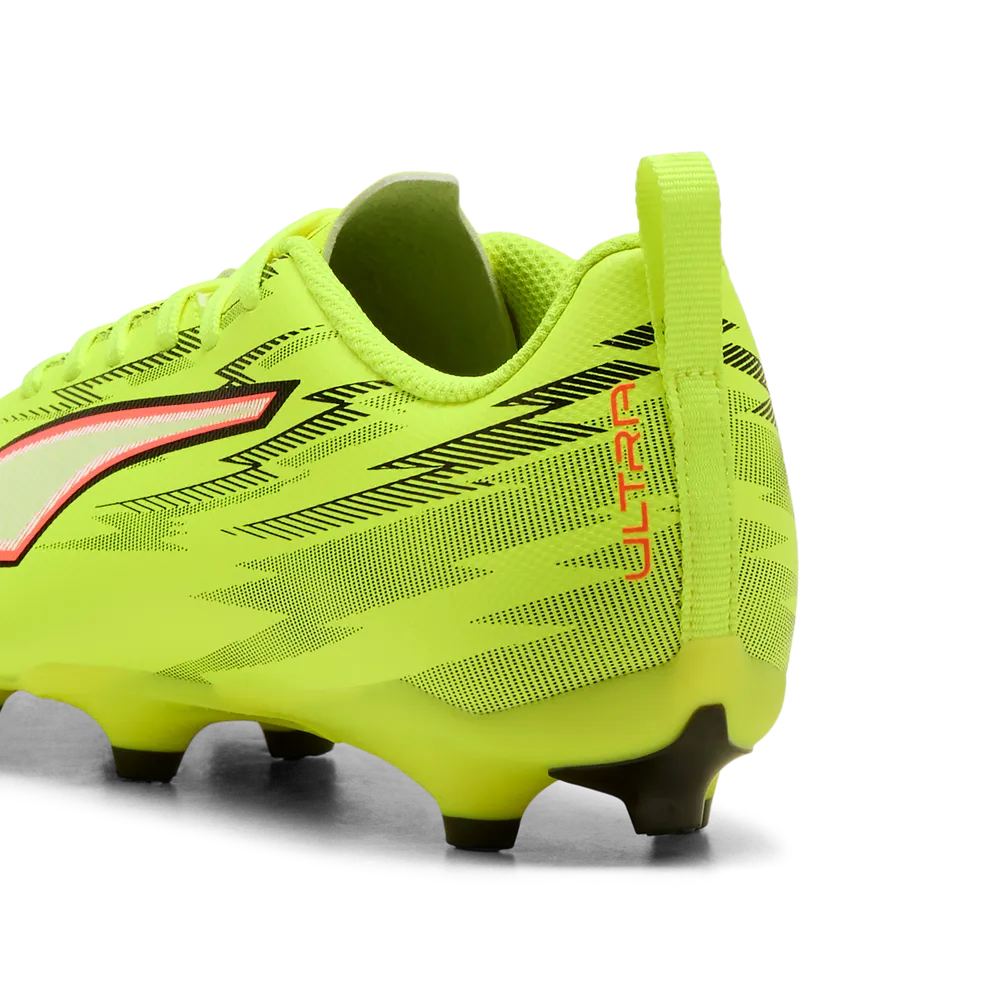 Puma ULTRA 6 PLAY FG/AG Jr Fußballschuhe Kinder - Yellow Alert/Black/Red/Lime