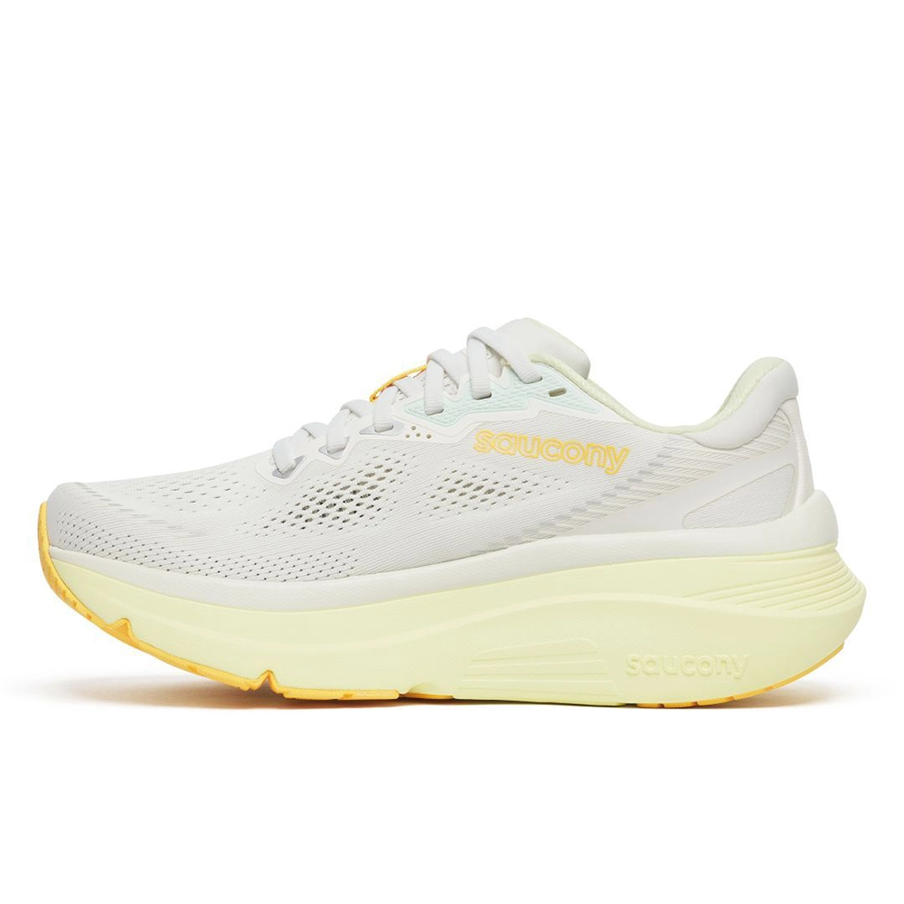 saucony Guide 19 Damen Stabilität-Laufschuh - Ivory | Tender