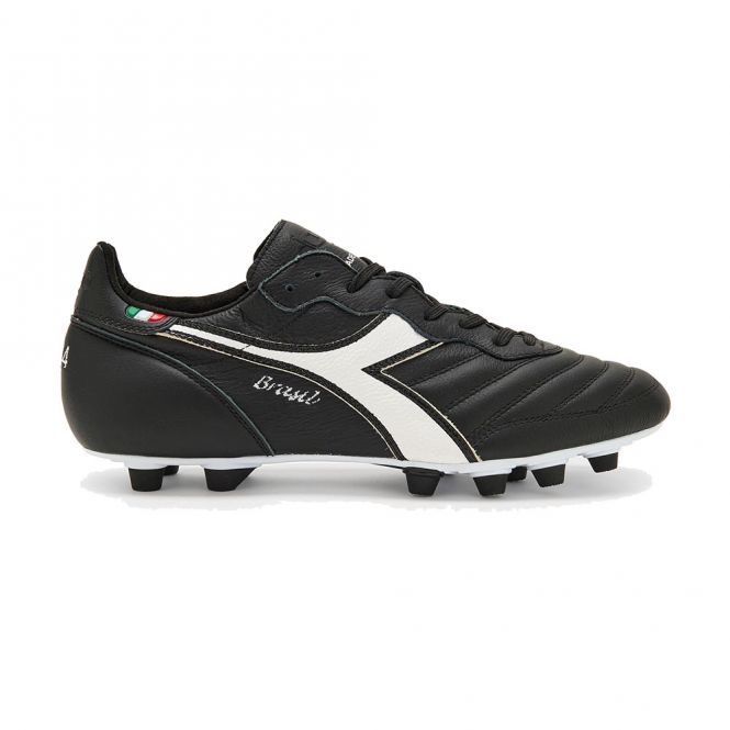 diadora BRASIL ITALY OG LT+ MDPU Fussballschuh - schwarz weiss diadora BRASIL ITALY OG LT+ MDPU Fussballschuh - schwarz weiss