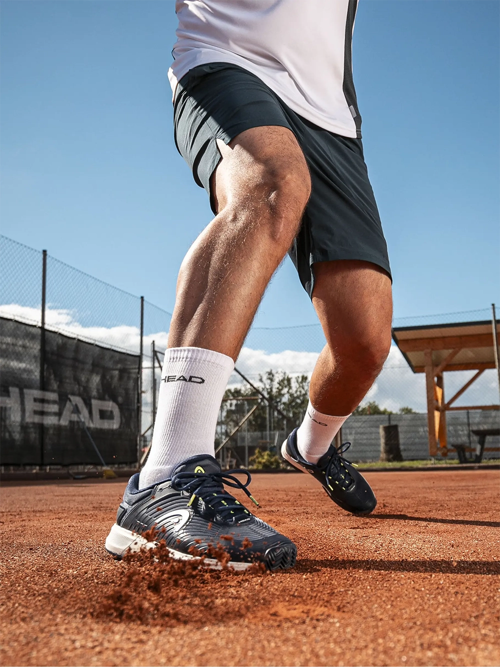 HEAD Revolt Pro 4.5 Clay Herren Tennisschuh - navy/lime