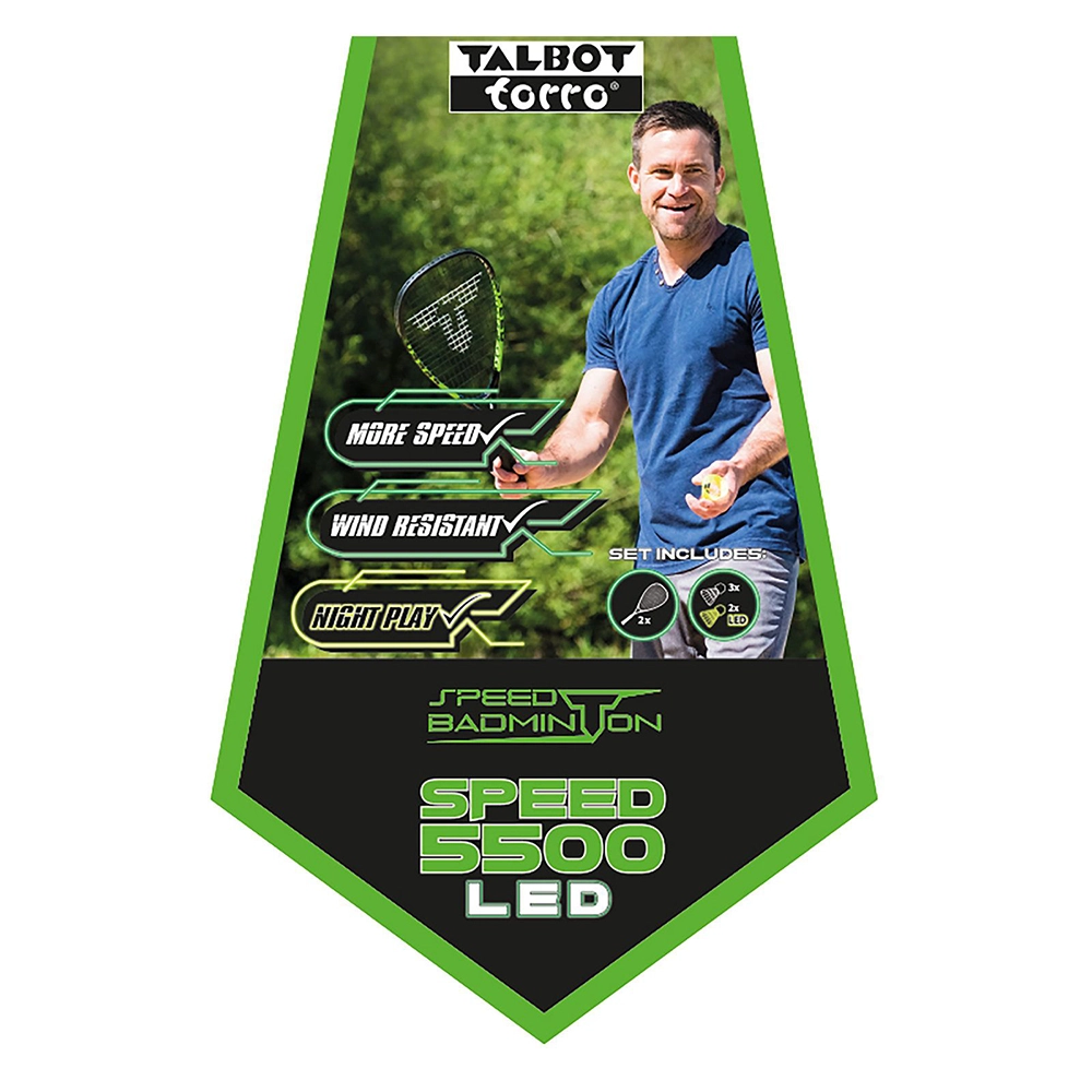 Schildkröt Speed Badminton Set Speed 5500 LED - besaitet Schildkröt Speed Badminton Set Speed 5500 LED - besaitet