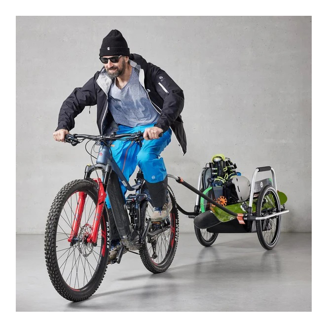 Reacha Sport Fahrradanhänger für Sportausrüstung inkl. Bikeconnector
