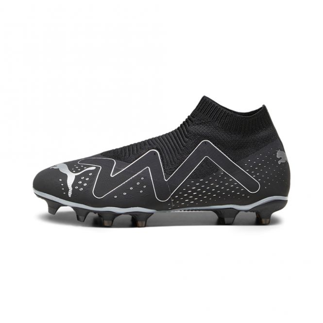 Puma FUTURE MATCH+ LL FG/AG Fussballschuh - black silver Puma FUTURE MATCH+ LL FG/AG Fussballschuh - black silver