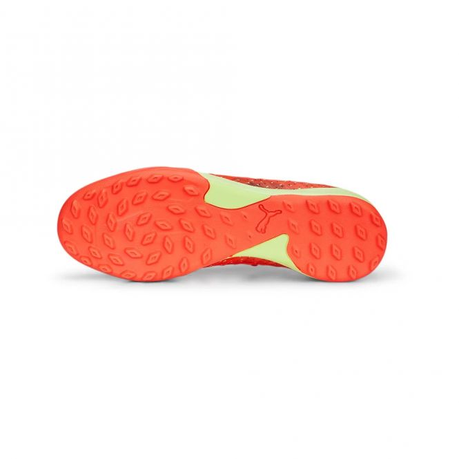 Puma FUTURE Z 1.4 PRO CAGE Kunstrasenschuh - fiery coral-fizzy blk salmon