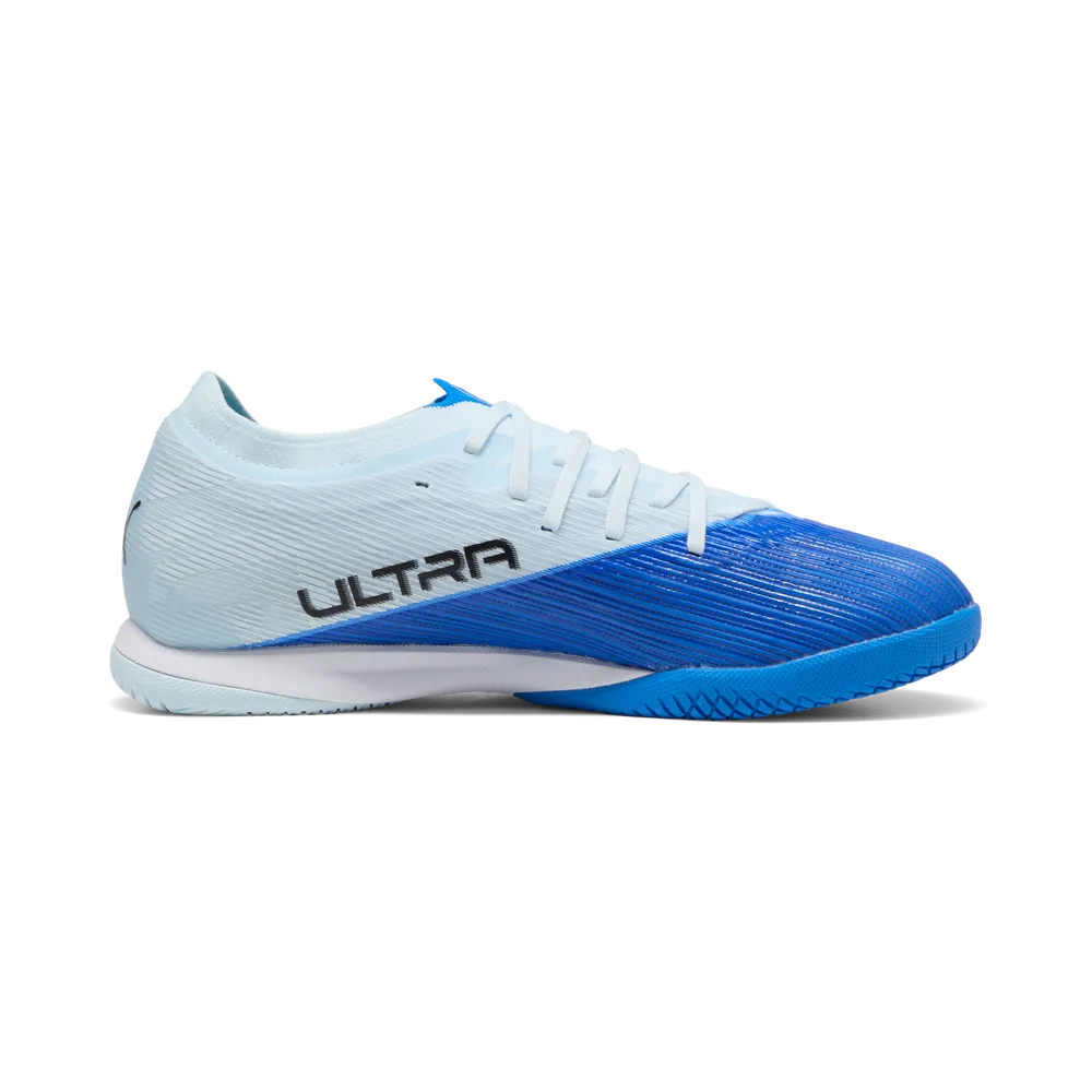 Puma ULTRA NITRO 7 MATCH IT Hallenfußballschuhe – Ultra Blue / Icy Blue / Black / Lime Squeeze
