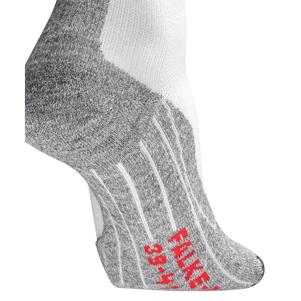 FALKE RU3 Comfort Herren – Running Socken Weiß/Grau