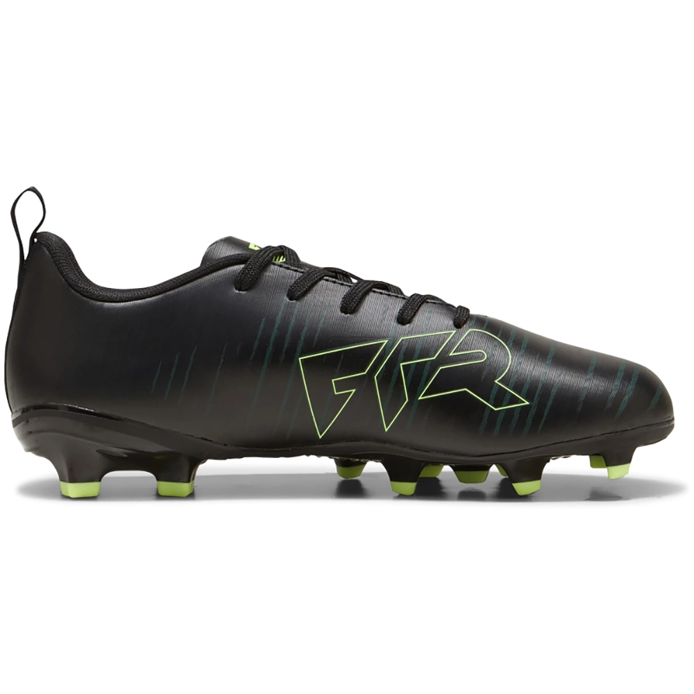 Puma FUTURE 8 PLAY FG/AG Jr Fußballschuhe Kinder - Black/Fizzy Green