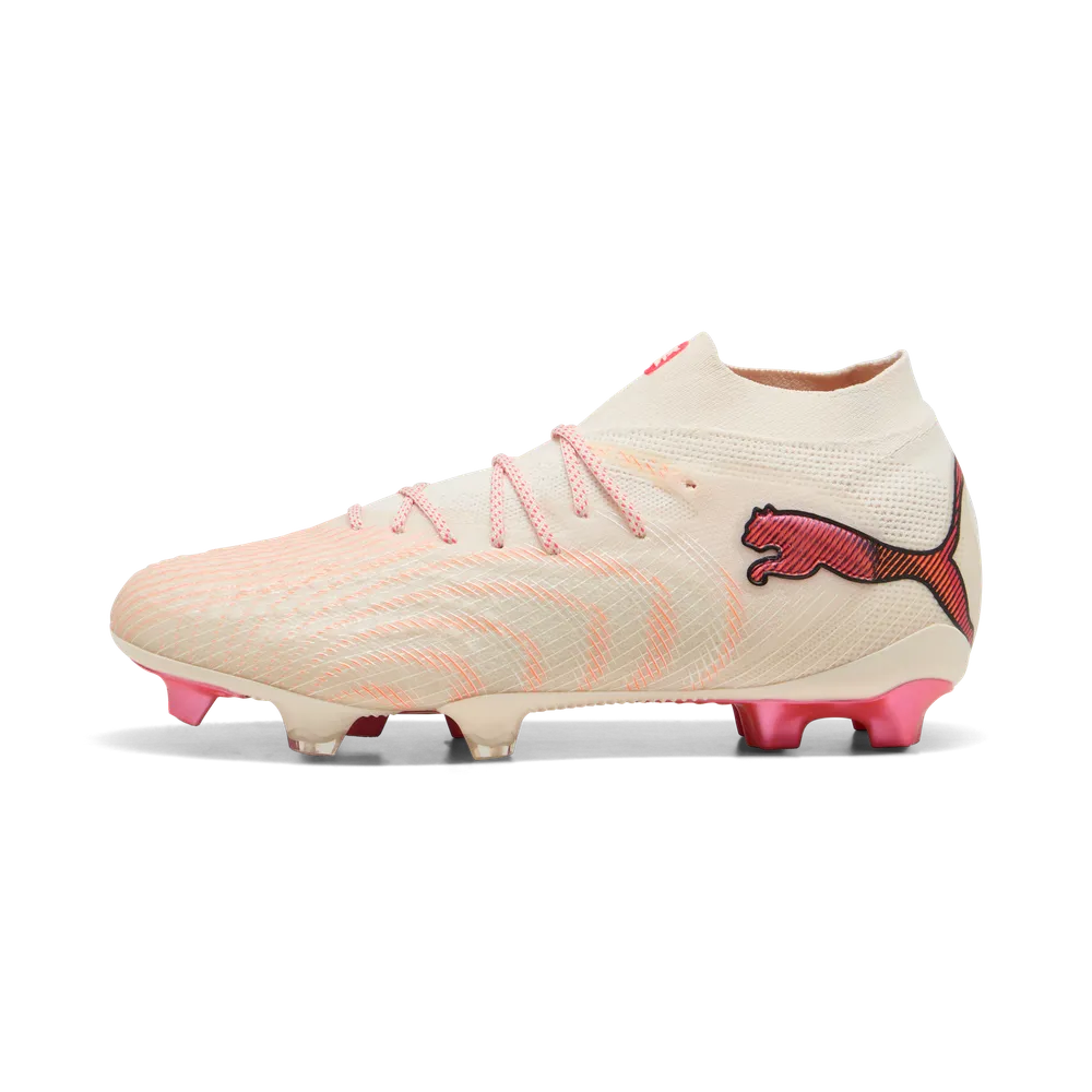 Puma FUTURE 9 ULTIMATE FG Damen Fußballschuhe – Sugared Almond / White / Ultra Red / Black