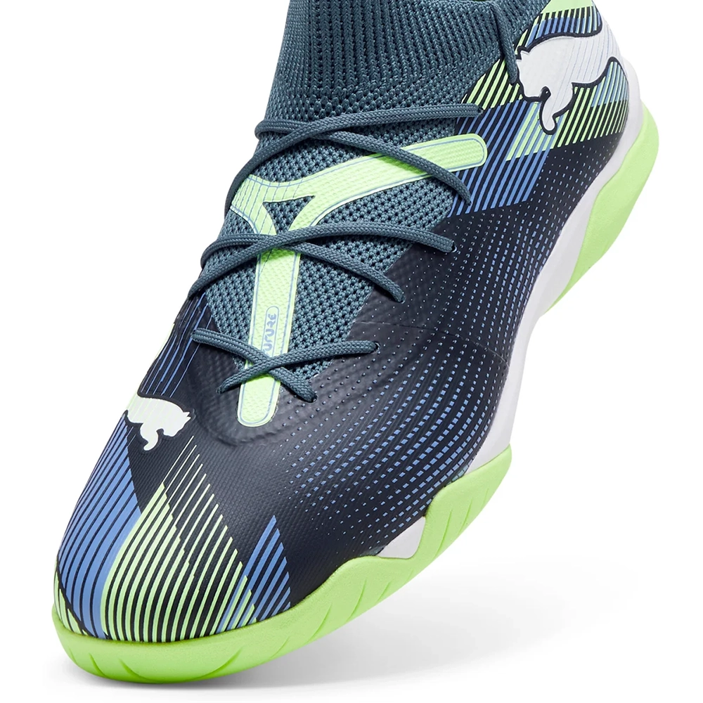 Puma FUTURE 7 MATCH IT Hallenfußballschuhe – Gray Skies/White Apple Puma FUTURE 7 MATCH IT Hallenfußballschuhe – Gray Skies/White Apple