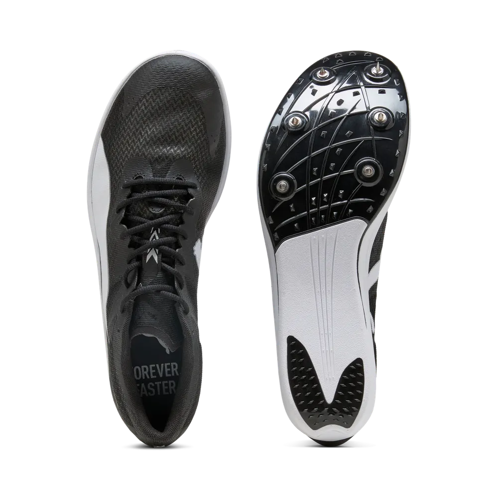 Puma evoSPEED Long Distance Leichtathletikschuhe (Spikes) – Black/White