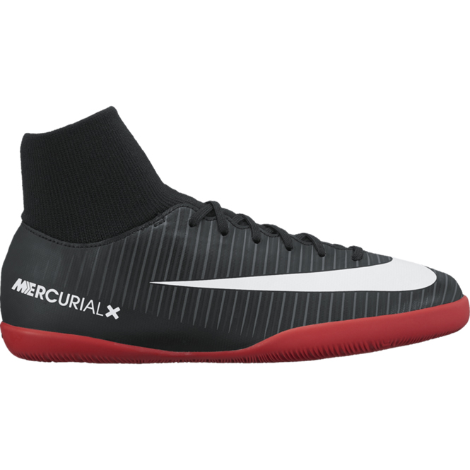 Nike Jr MercurialX Victory VI DF IC Schwarz