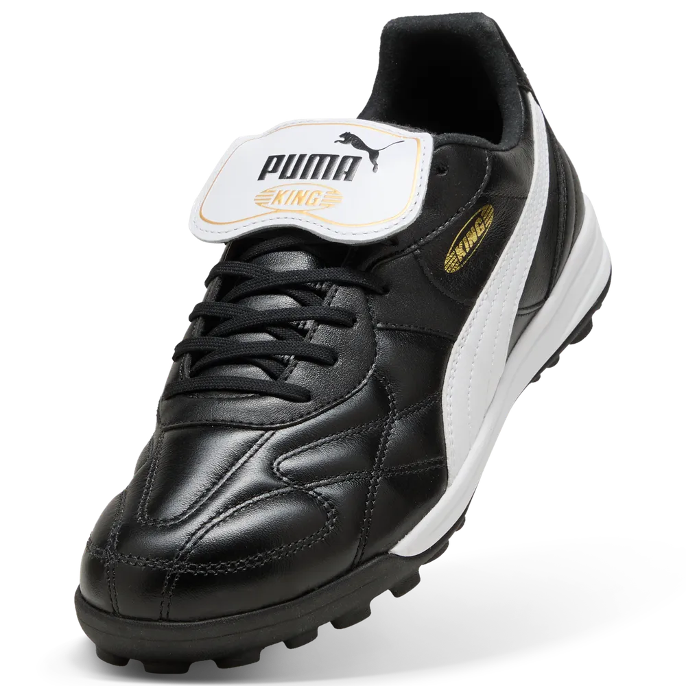 Puma KING TOP TT Kunstrasenschuhe – Black/White