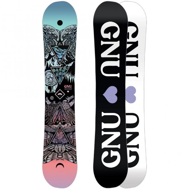 GNU Ladies Choice Freestyle All-Mountain Snowboard 2024