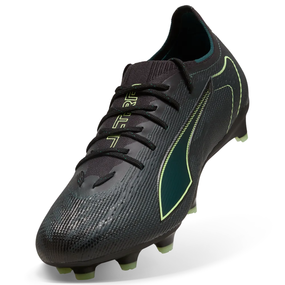 Puma ULTRA 6 PRO FG/AG Fußballschuhe - Black/Fizzy Green