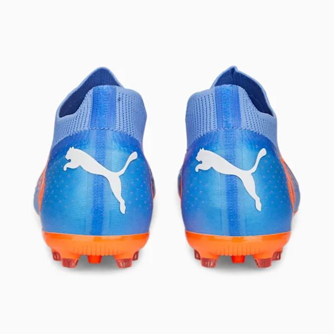 Puma FUTURE MATCH MG Rasen + Kunstrasenschuh - orange blau Puma FUTURE MATCH MG Rasen + Kunstrasenschuh - orange blau